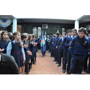 Acto del DIA DE LA BANDERA del Nivel Secundario